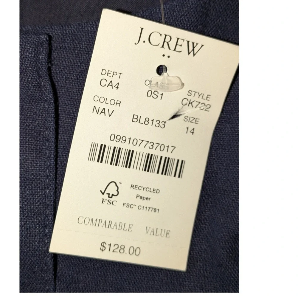 J. Crew crew navy